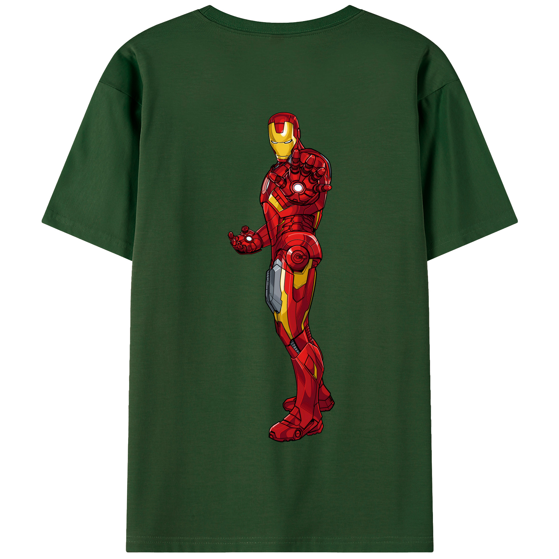 （画像用） アベンジャーズ The Avengers 綿100％半袖Tシャツ（背面プリント）